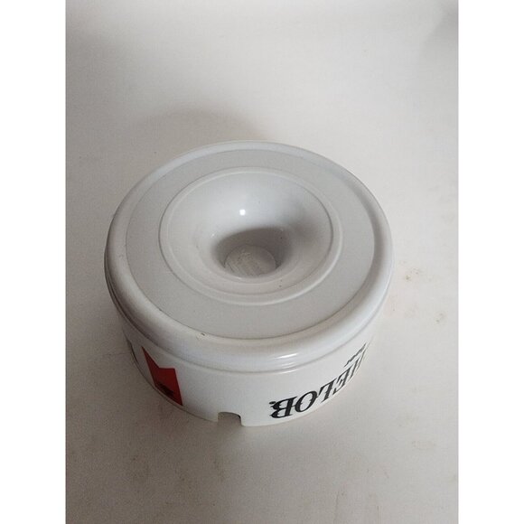 Michelob Beer White Plastic Ashtray American Ornapress Mancave Barware Bar Decor - Picture 6 of 8